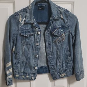 Kids jean jacket size S